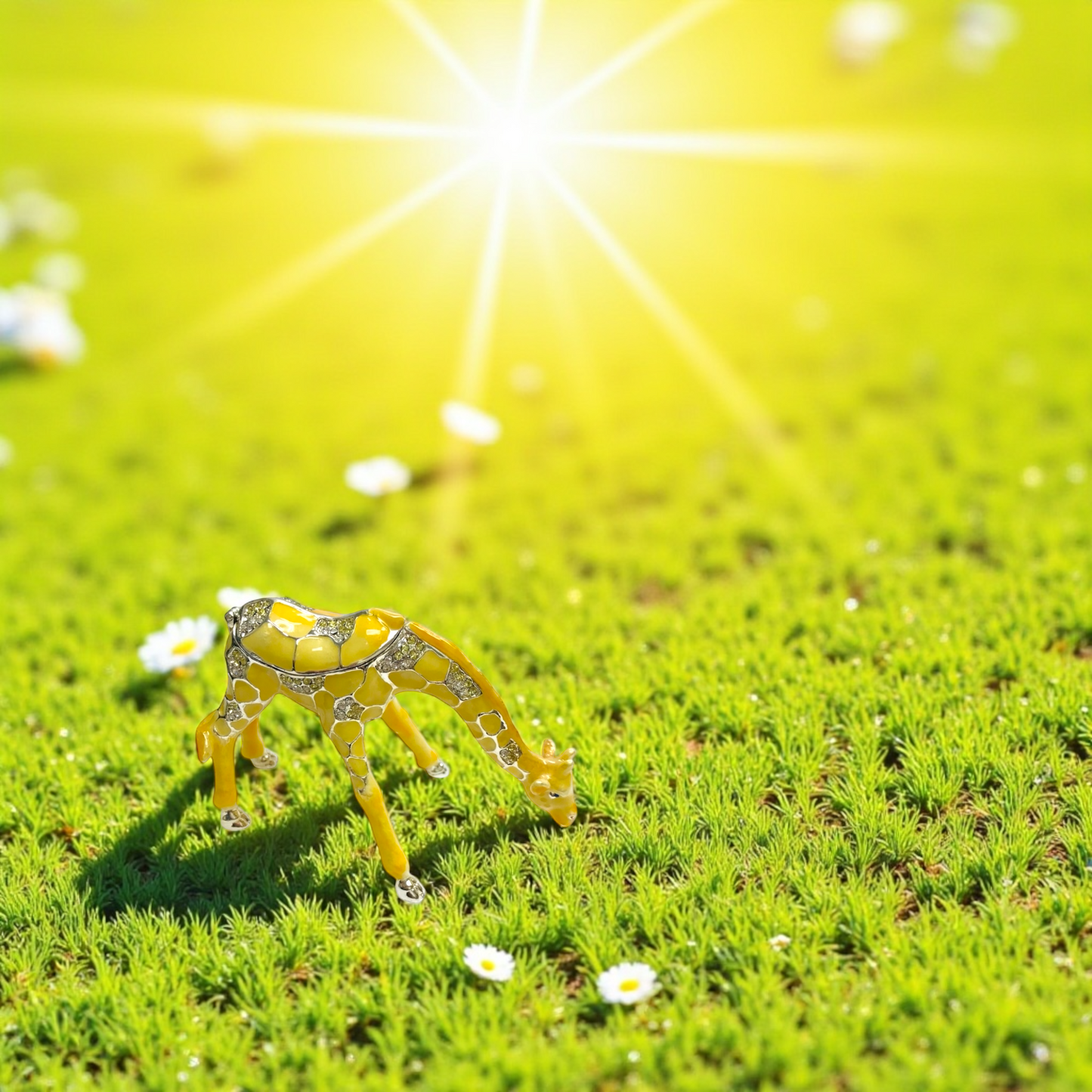 Cristiani Collezione Giraffe Trinket Box