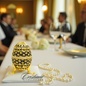 Cristiani Collezione 14K Gold Plated Black Musical Egg Trinket Box.