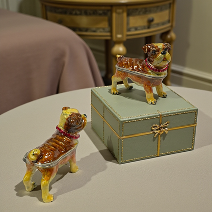 Cristiani Collezione Pug Trinket Box