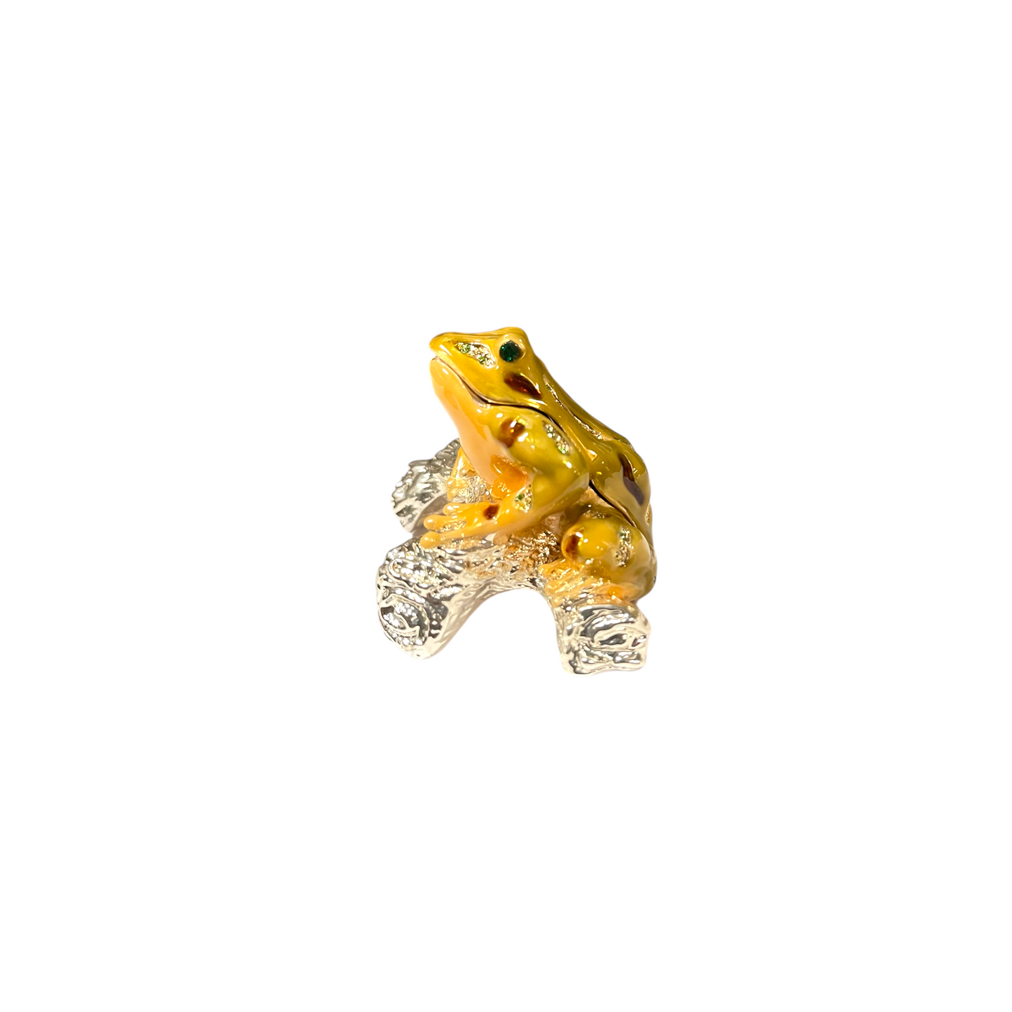 Cristiani Collezione Frog Trinket Box.