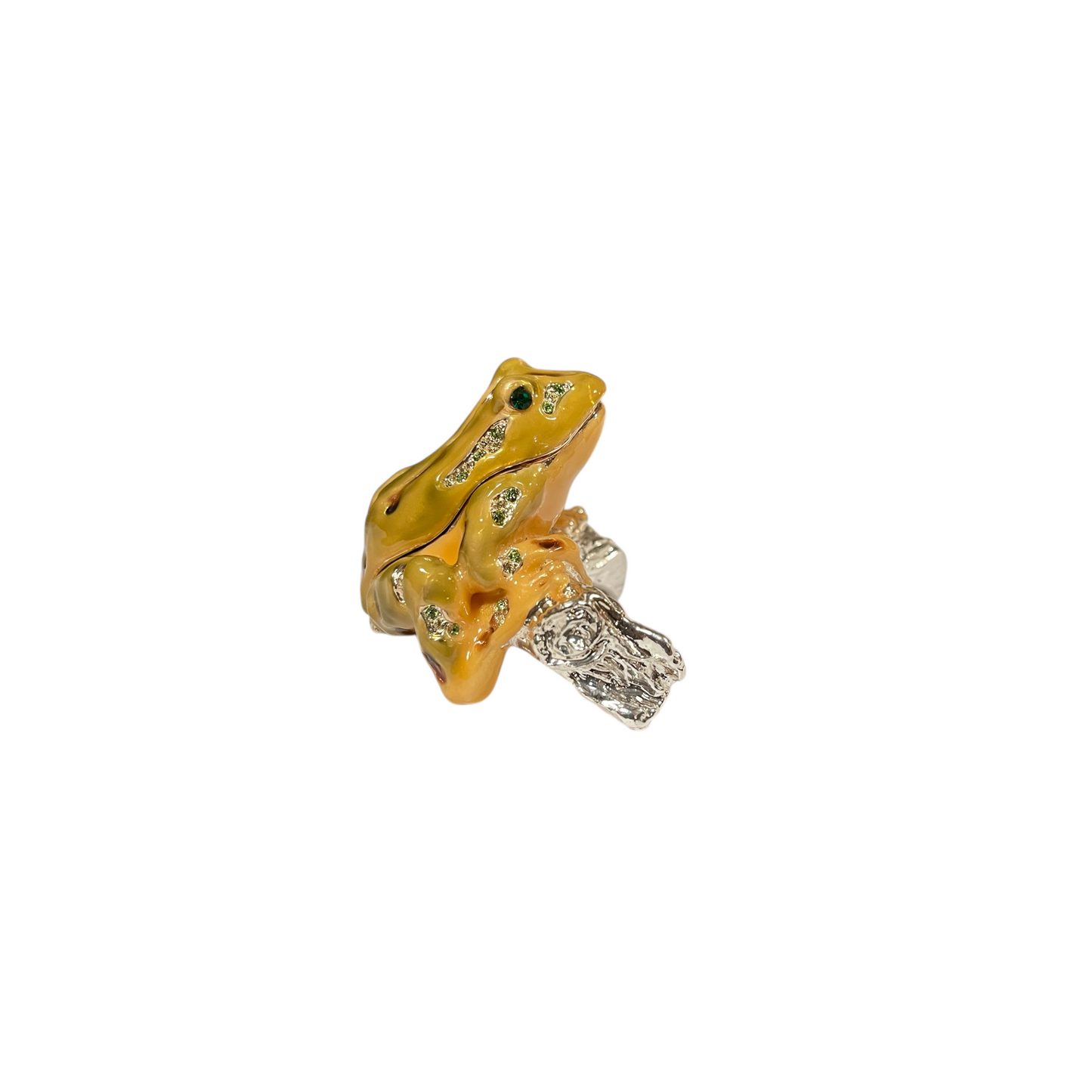 Cristiani Collezione Frog Trinket Box.