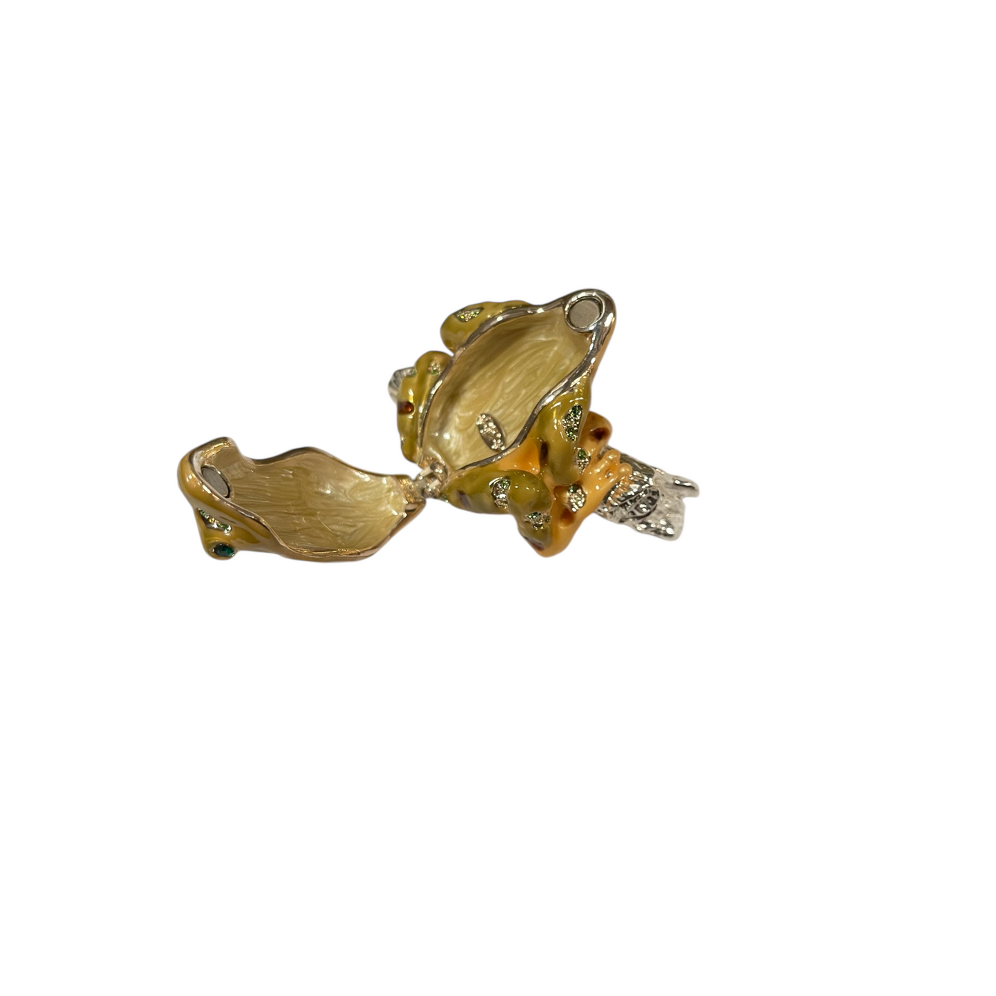 Cristiani Collezione Frog Trinket Box.