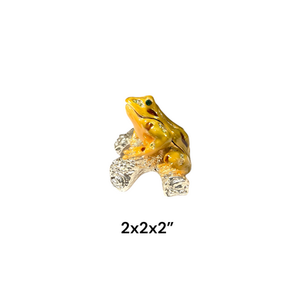 Cristiani Collezione Frog Trinket Box.