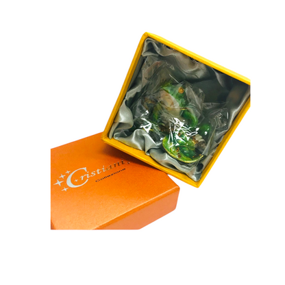 Cristiani Collezione Frog Trinket Box 14K Gold Plated