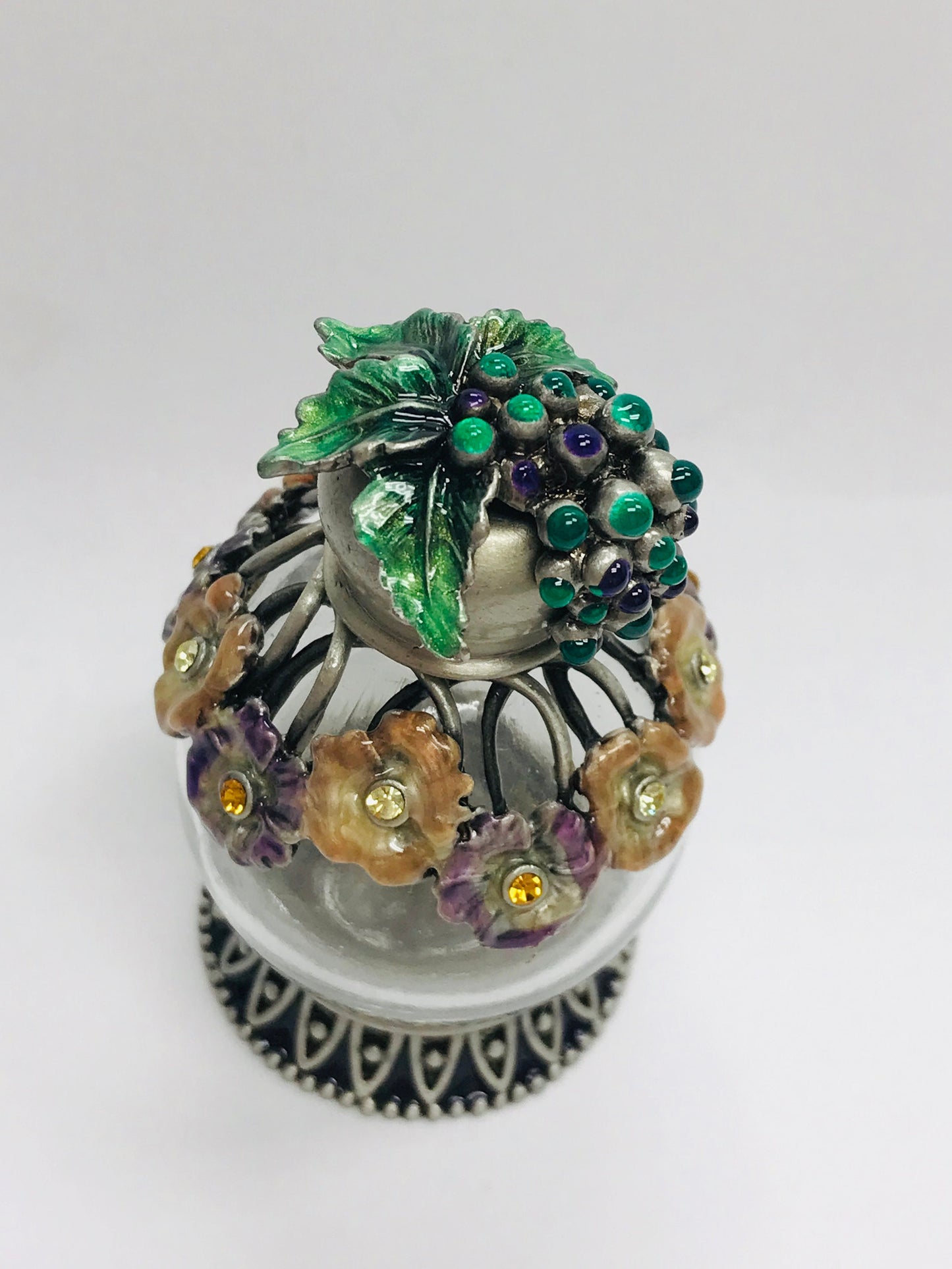 Vintage Cristiani Collezione  Perfume Bottle with crystals