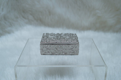 Cristiani Collezione Vintage Silver Rectangle Trinket Box