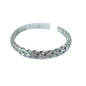 Unisex Weaved Cable Bangle.