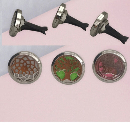 2 Pack Clip-On Essential-Oil Diffuser for Cars, Gym Bags, and Purses