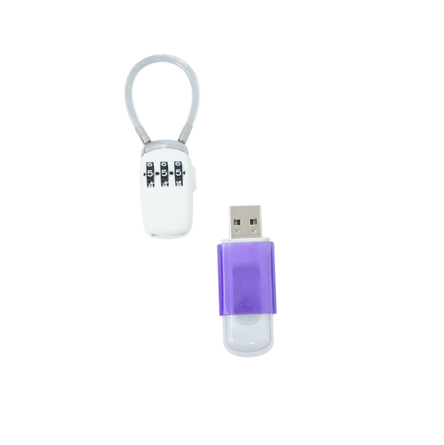 Privacy USB Drive Lock plus Luggage Lock 2 pack