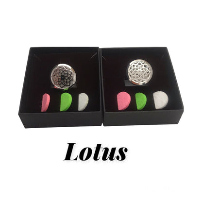 2 Pack Clip-On Essential-Oil Diffuser for Cars, Gym Bags, and Purses