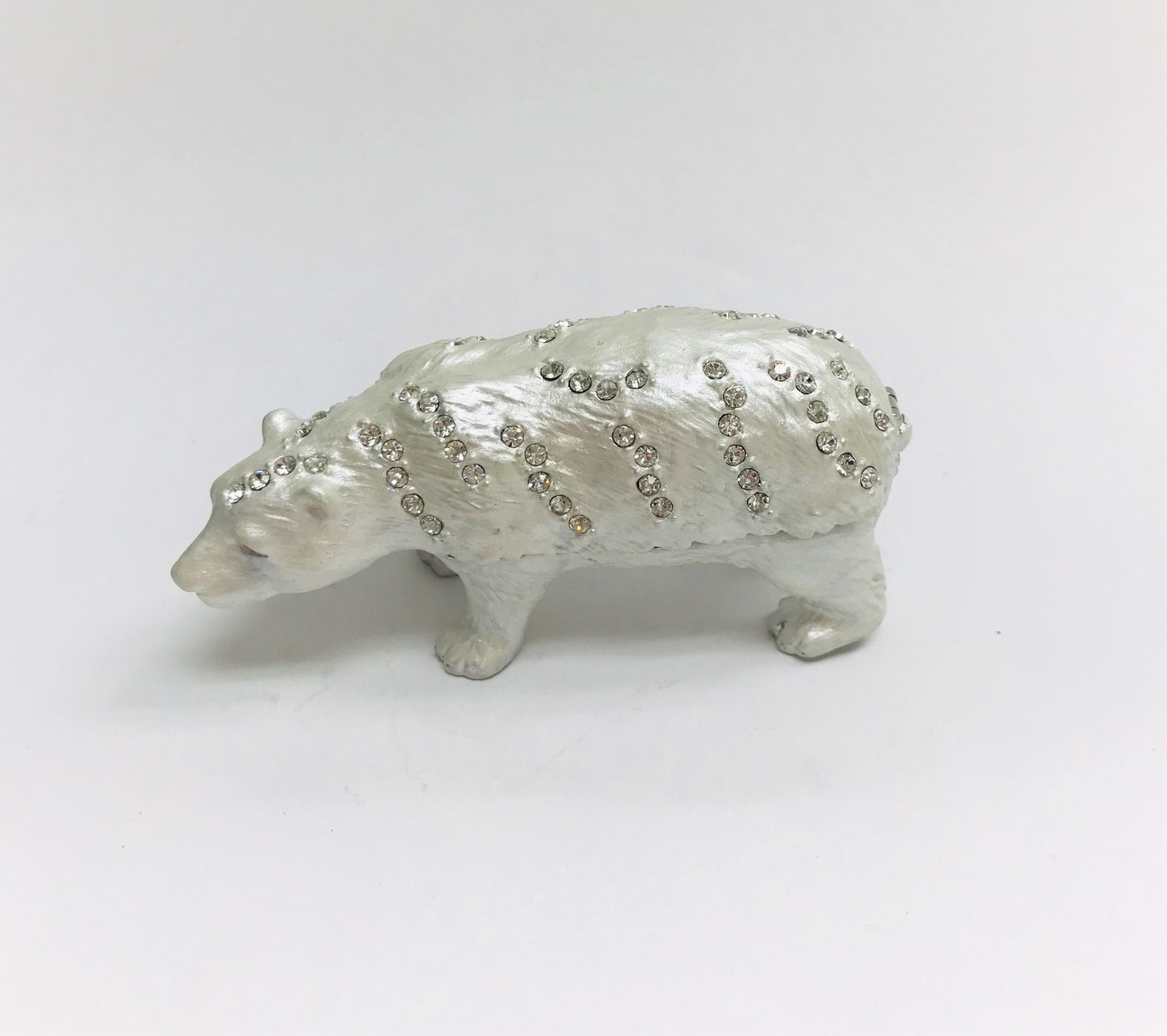 Cristiani Collezione Polar Bear Trinket Box.