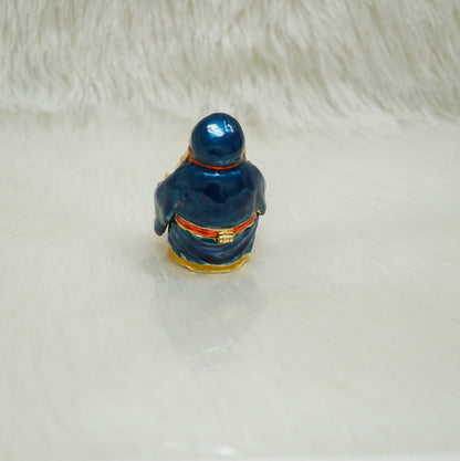 Cristiani Collezione Earth Buddha Trinket Box 14K Gold Plated