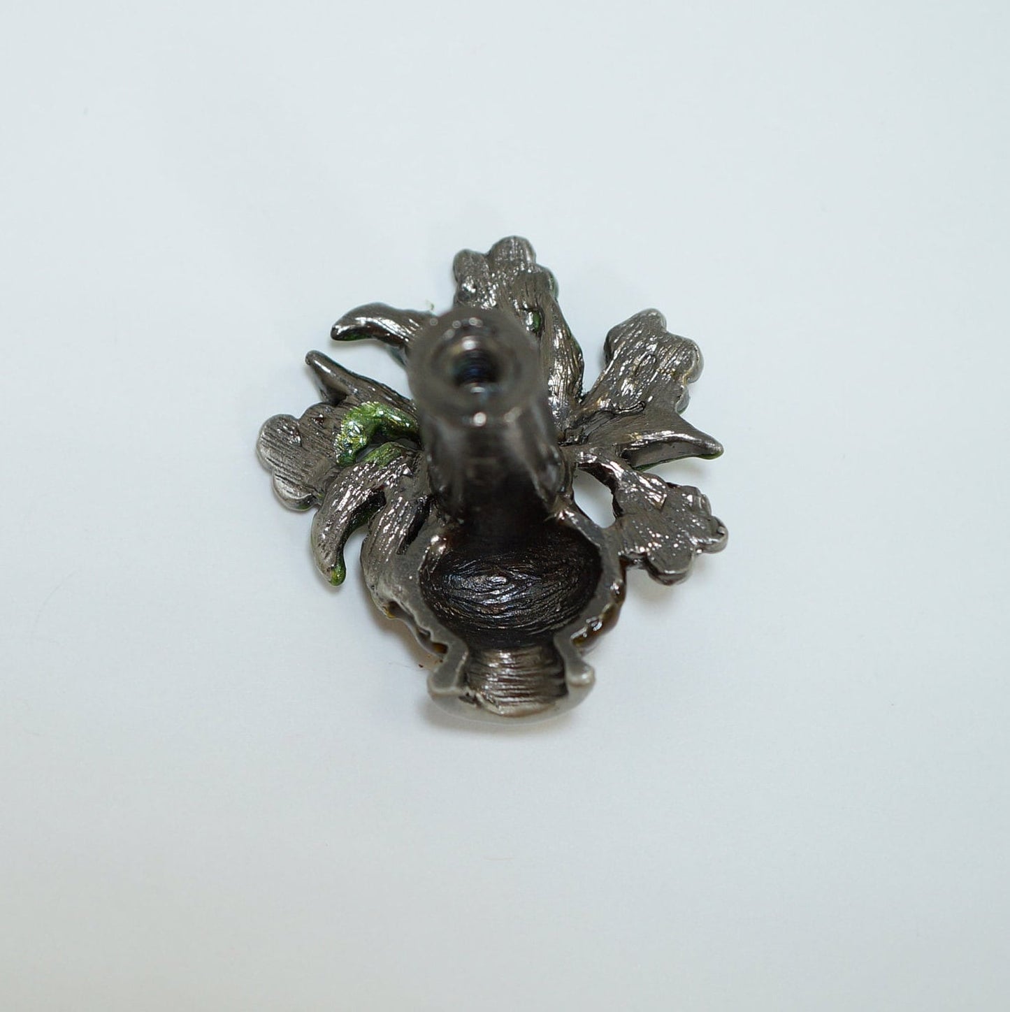 Cristiani Collezione Flower in Vase Shape Cabinet Drawer Knob Set of 5