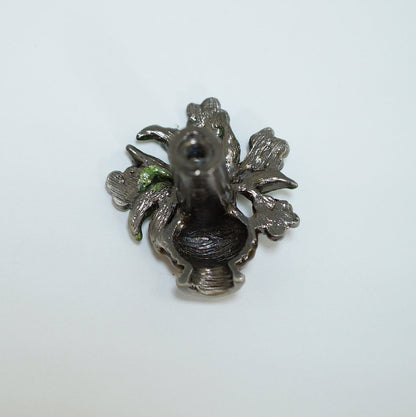 Cristiani Collezione Flower in Vase Shape Cabinet Drawer Knob Set of 5