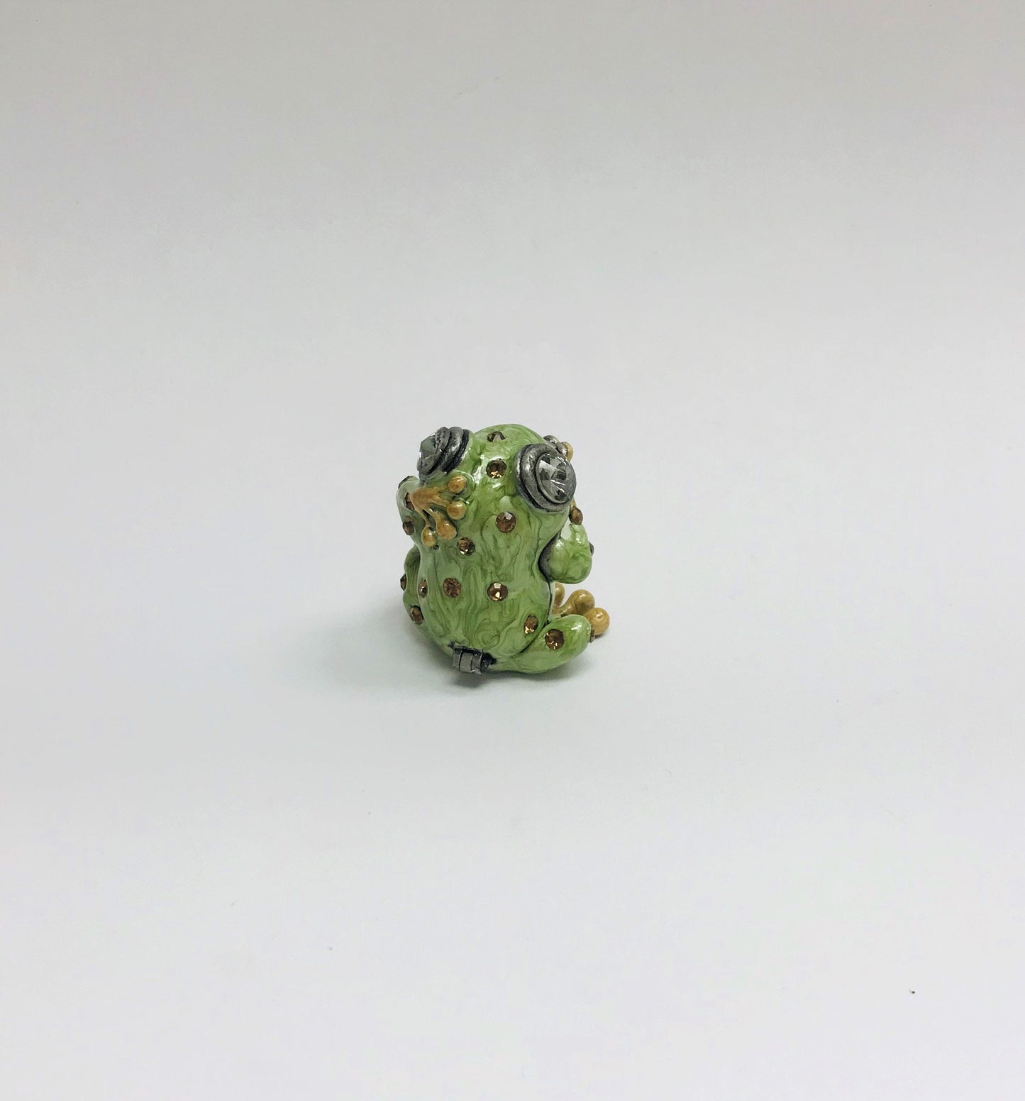 Cristiani Collezione Gecko Frog Trinket Box.