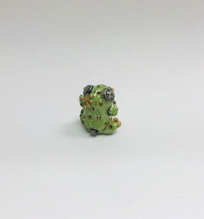 Cristiani Collezione Gecko Frog Trinket Box.