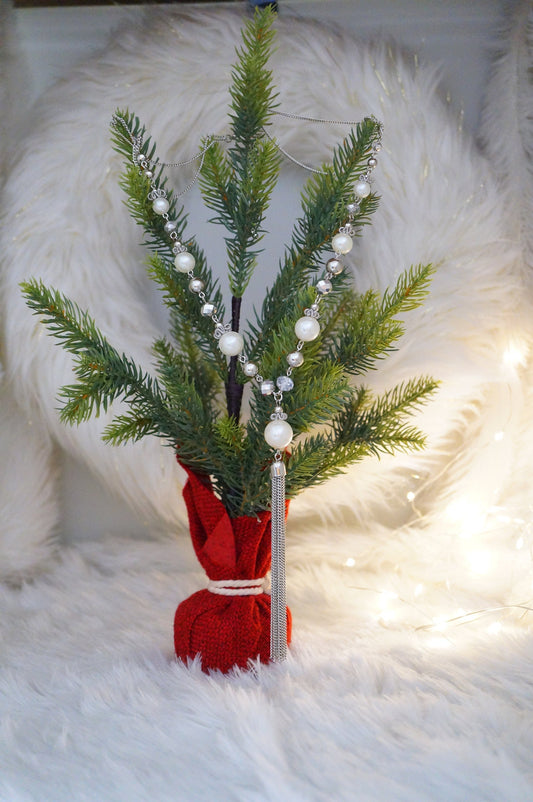 Mermaid Pearls Xmas Tree Decor