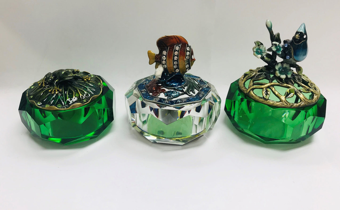 Cristiani Collezione Crystal Base Jewelry Box